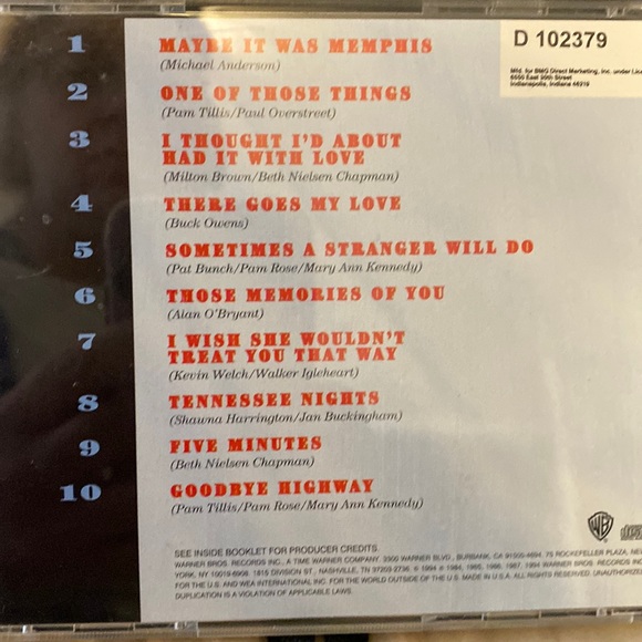 Pam Tillis “Collection”- CD USED - Picture 2 of 4